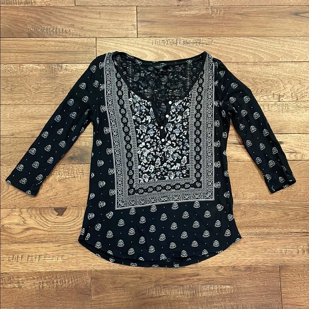 Lucky Brand Women’s Floral Tunic Top - Size S